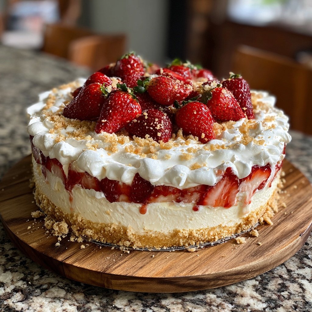 Erdbeer Mascarpone Torte Ohne Backen