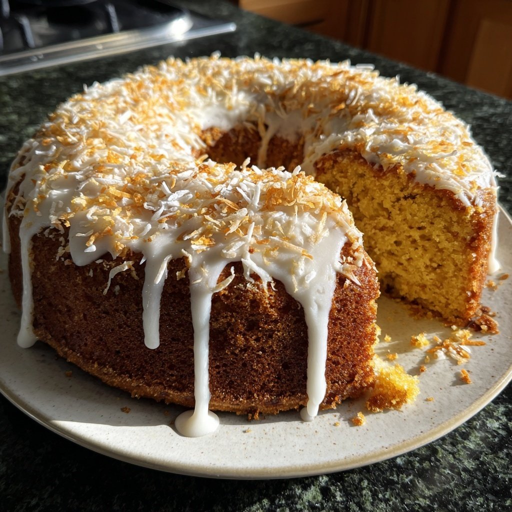 Karottenkuchen Mit Kokos