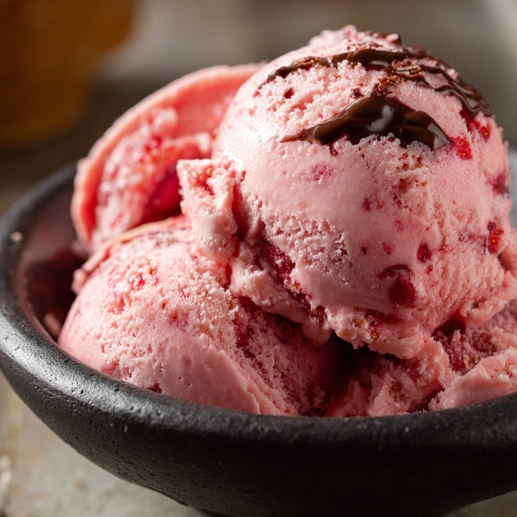 Eis Selber Machen Mit Erdbeeren