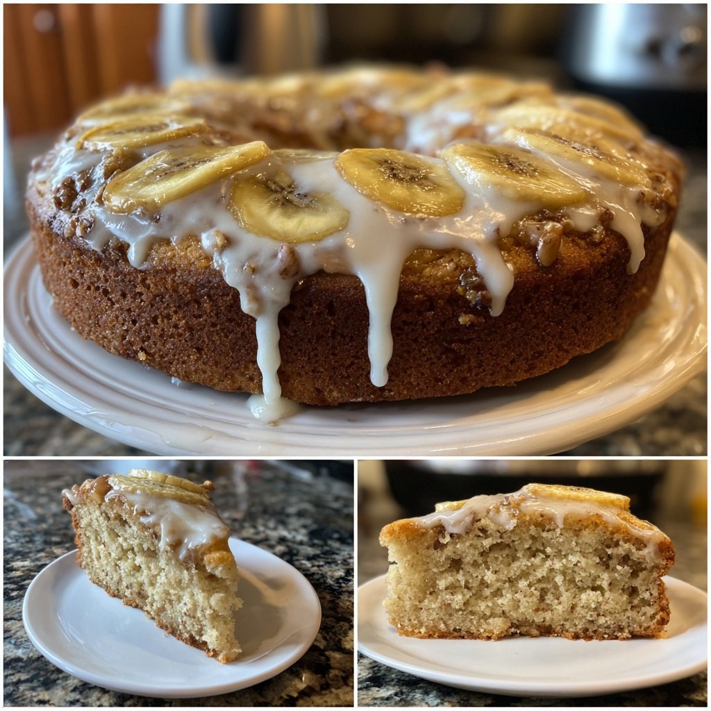 Bananenkuchen mit Buttermilch