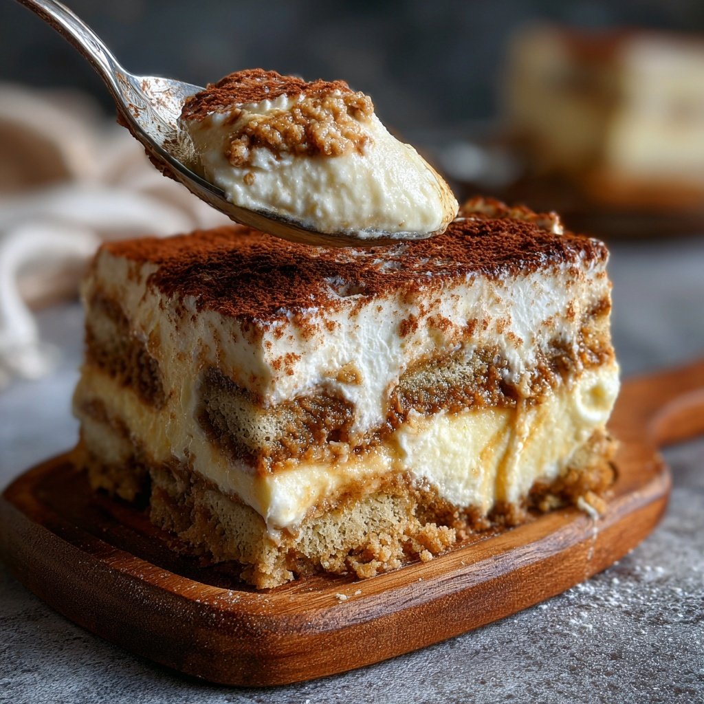 Bratapfel Spekulatius Tiramisu