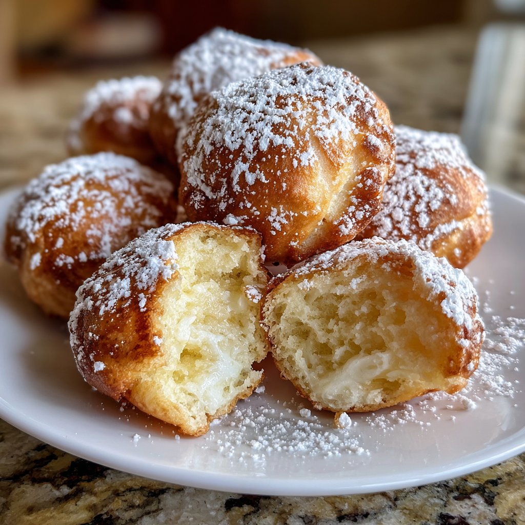 Quarkbällchen ohne Frittieren